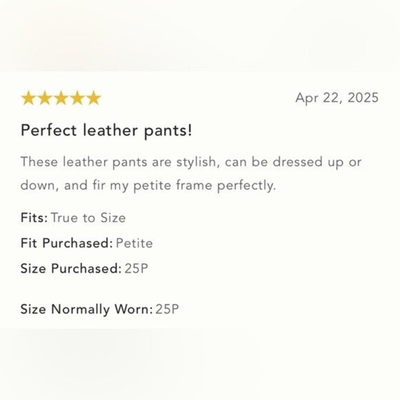 NWT Size 18W- The Colette Faux-Leather Crop Wide-Leg Pants Maeve (NWT US$ 148) - Picture 14 of 16